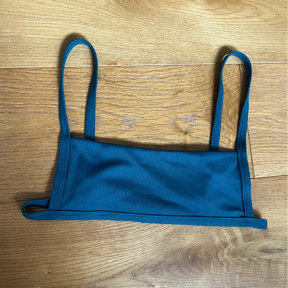 SHEIN Teal Bikini Swimwear